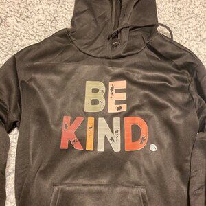 BE KIND ~ Black Hoodie Size Medium
